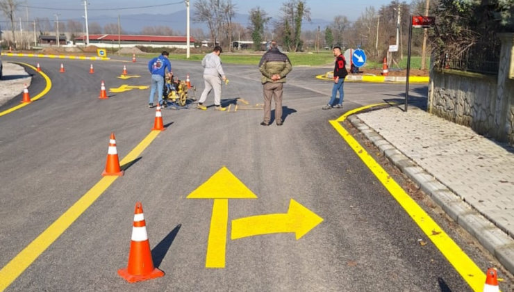 Gölyaka’da Yol, Altyapı ve Güvenlik Çalışmaları Hız Kesmeden Devam Ediyor