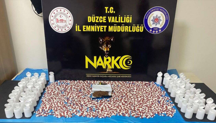 Kültür Mahallesi’nde Narkotik Operasyonu:1 Gözaltı, 2 Bin 694 Hap Ele Geçirildi!