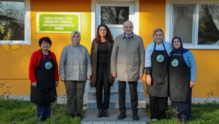 Başkan Özlü’den Kadın Kooperatifine Destek Ziyareti