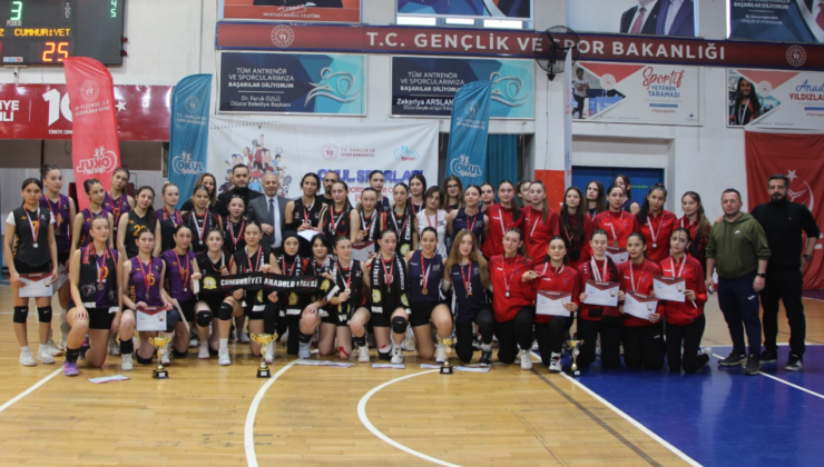 Okul Sporları Voleybol Genç Kızlar İl Birinciliği Tamamlandı