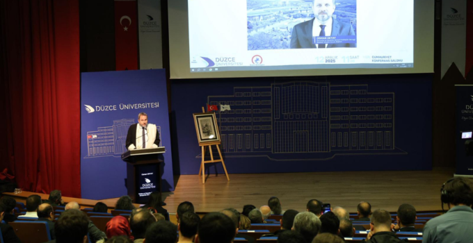 SASAD Yönetim Kurulu Başkanı Osman Okyay Düzce Üniversitesi Öğrencileriyle Bir Araya Geldi