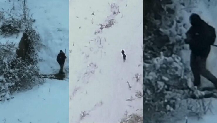 Düzce’de Kaçak Avcılar Drone ile Tespit Edildi