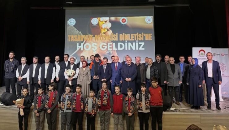 Düzce’de Tasavvuf Mûsikîsi Dinletisi Büyük Beğeni Topladı