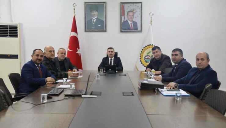 Düzce İl Encümeni Toplandı: 13 Gündem Maddesi Karara Bağlandı