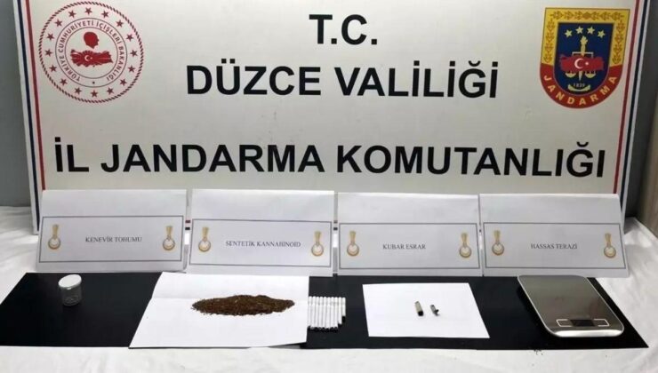 Düzce’de Kaçakçılık ve Uyuşturucuya Jandarma Darbesi: 14 Olay, 17 Şüpheli