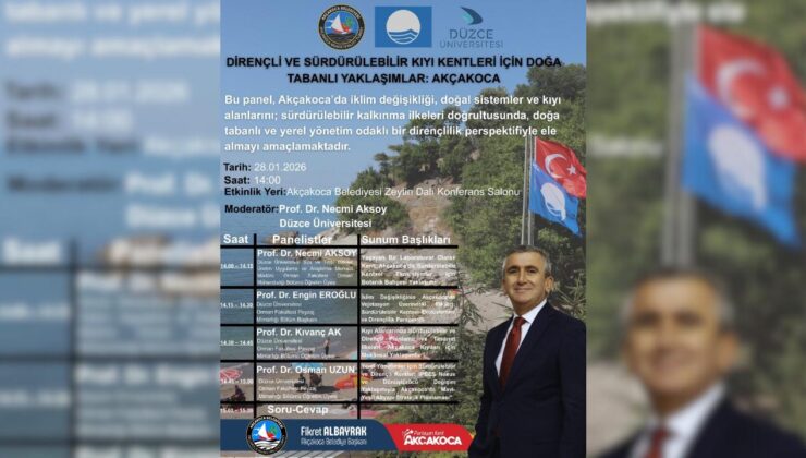 Akçakoca’da İklim ve Kıyılar Masaya Yatırılıyor