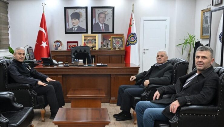 Şehit Polis Turgut Külünk’ün Ailesinden Emniyet Müdürü Ergüder’e Ziyaret