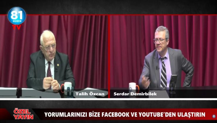 Vekil Talih Özcan 81 Düzce TV’de Düzce’nin Önceliklerini Konuştu