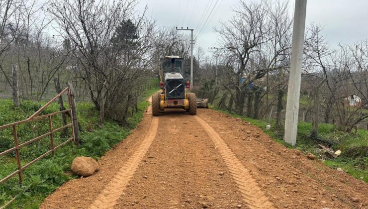 Akçakoca Dadalı Köyü’nde Yol Bakım ve İyileştirme Çalışmaları Tamamlandı