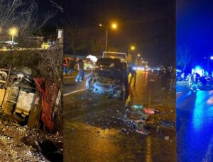 Düzce’de Halk Otobüsü ile Otomobil Çarpıştı: 5 Kişi Yaralandı