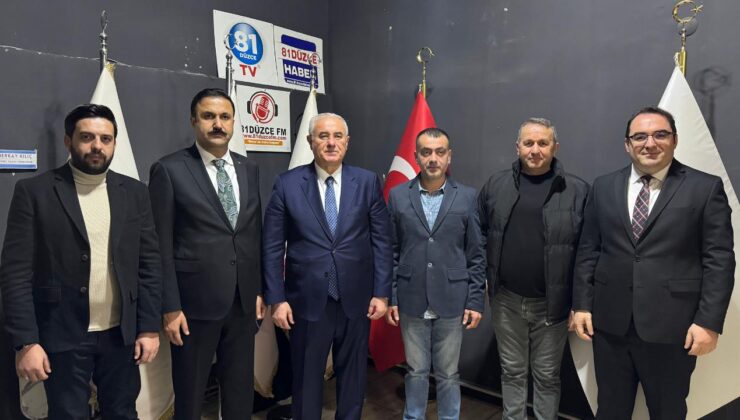 Kamu Başdenetçisi Mehmet Akarca’dan Düzce Gazeteciler Cemiyeti’ne Ziyaret