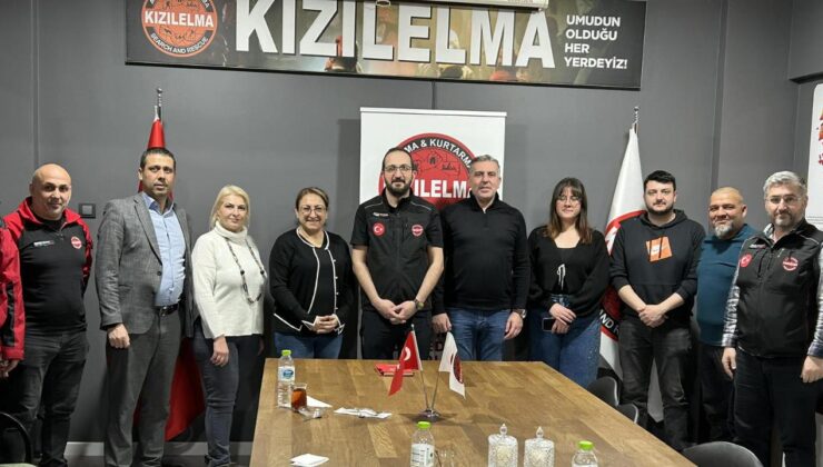 İYİ Parti’den Kızılelma Arama Kurtarma Derneği’ne Ziyaret