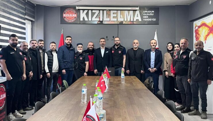 Başkan Metin Topal ve Yönetiminden Kızılelma Arama Kurtarma Derneğine Ziyaret