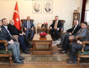 Bakan Yardımcısı Eminoğlu’ndan Vali Makas’a Hayırlı Olsun Ziyareti