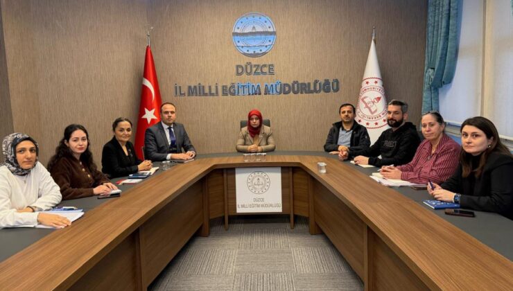 Düzce İl Millî Eğitim’de Koordinasyon Toplantısı Gerçekleştirildi