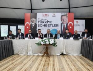 “Türkiye Sohbetleri: Türkiye Yüzyılı Vizyonu” Düzce’de Gerçekleştirildi