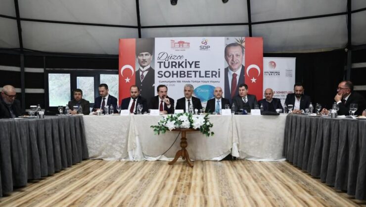 “Türkiye Sohbetleri: Türkiye Yüzyılı Vizyonu” Düzce’de Gerçekleştirildi