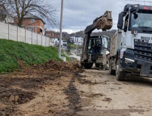 Günbaşı Köyü’nde Beton V Kanal Çalışmalarıyla Altyapı Güçleniyor