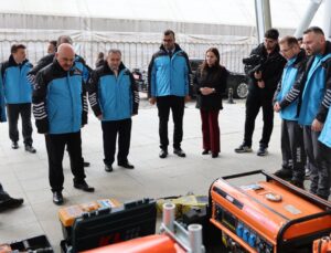 Düzce Üniversitesi Rektöründen Afet ve Acil Durum Arama Kurtarma (DARK) Ekibi’ne Anlamlı Ziyaret