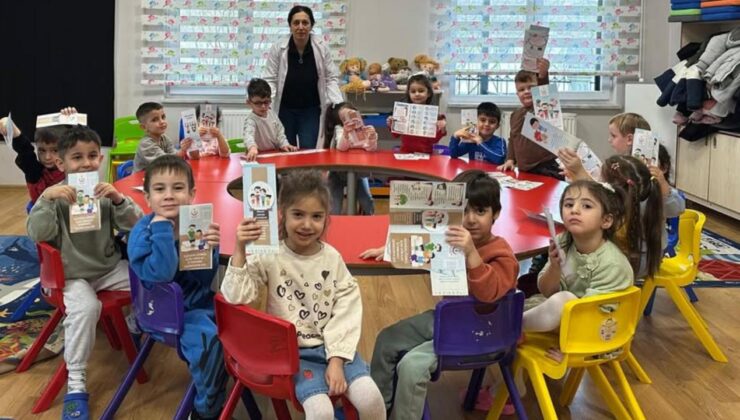 Kaynaşlı’da Miniklere Sağlık Bilinci Aşılanıyor