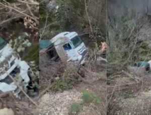 Yığılca–Alaplı Yolunda Tır Şarampole Devrildi: 1 Yaralı