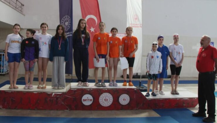 2025-2026 Okul Sporları Küçükler Yüzme Müsabakaları Sona Erdi