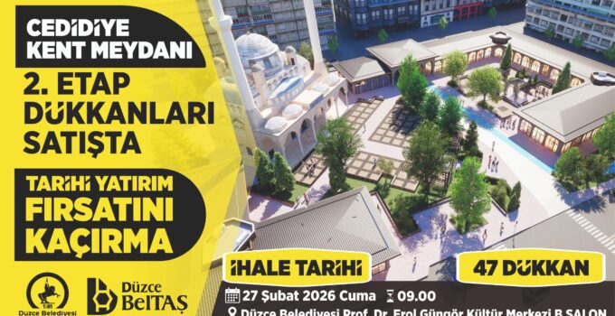 CEDİDİYE KENT MEYDANI