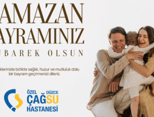 ÇAĞSU HASTANESİ RAMAZAN BAYRAMI REKLAM İLANI