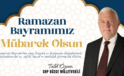 TALİH ÖZCAN RAMAZAN BAYRAMI REKLAM İLANI