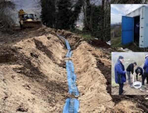 Çilimli Sarımeşe’de İçme Suyu Altyapısı Güçlendirildi