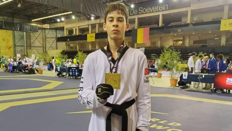 Düzceli Milli Sporcu Utku Kap, Belçika Açık Taekwondo Şampiyonu