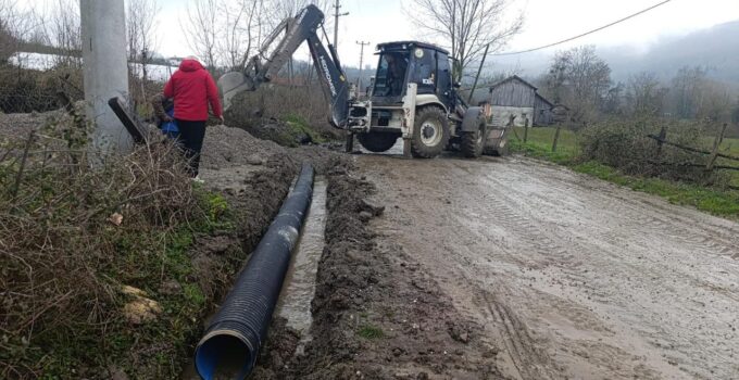 Gümüşova Yeşilyayla Köyü’nde Altyapı Çalışmaları Tamamlandı