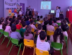 Küçük Yaşta Büyük Bilinç: Miniklere Sağlık Eğitimi Verildi