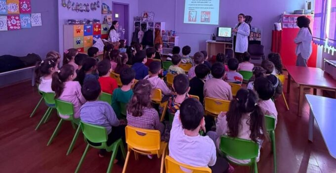Küçük Yaşta Büyük Bilinç: Miniklere Sağlık Eğitimi Verildi