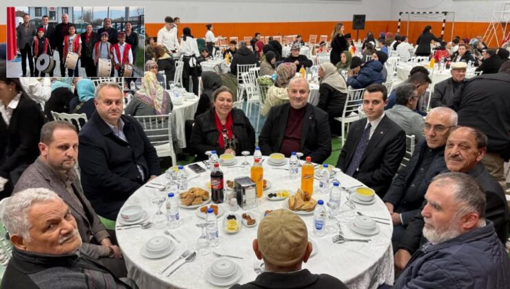 Çilimli’de Ramazan Sofrası Roman Hemşehrilerle Kuruldu