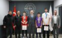 Şampiyon Taekwondoculardan İl Müdürü Arslantürk’e Ziyaret