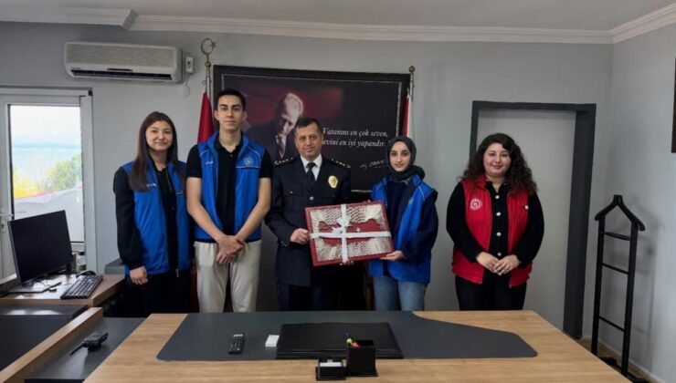 Polis Haftası’nda Akçakoca İlçe Emniyet Müdürü Öztürk’e Ziyaret