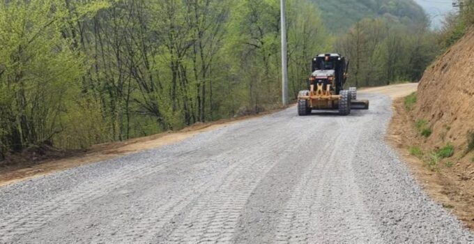 Ardıçdibi–Yıldıztepe Yolunda PMT Serimi Tamamlandı