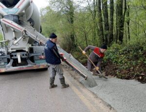 Aydınpınar Köyü’nde Altyapı Çalışmaları Sürüyor