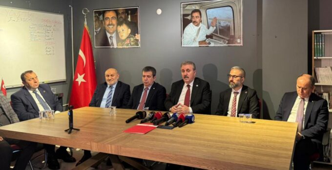 BBP Lideri Mustafa Destici Düzce’de Gündemi Değerlendirdi