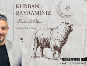 MUHAMMED DOĞAN KAYA KURBAN BAYRAMI REKLAM MESAJI