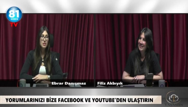 81 Düzce TV’de Filiz Akbıyık ve Ebrar Danışmaz, “Evlilikler Neden Bitiyor?” Başlığını Ele Aldı
