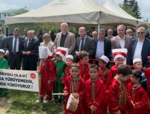 Çilimli’de Filistin İçin Tek Yürek: Dualar Aminlerle Yükseldi