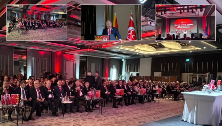 Zafer Partisi Heyeti Kuzey Makedonya’daki Kurultaya Katıldı