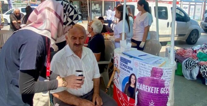 Çilimli’de Vatandaşların Hareket Yaşı Ölçüldü