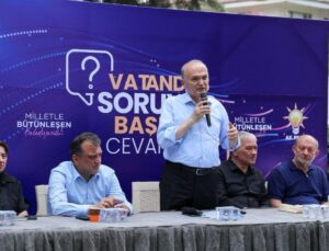 Başkan Faruk Özlü Gökçe Mahallesi’nde Vatandaşlarla Buluştu