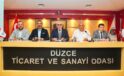 Düzce TSO Meclisinde KDV ve Vize Randevuları Gündeme Geldi