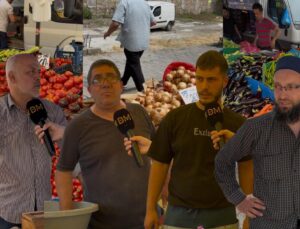 Konuralp Pazarı’nda Sebzede Bolluk, Soğan Fiyatları Vatandaşı Düşündürüyor