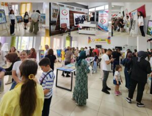 BİLSEM’de Sanat Dolu Gün: Öğrencilerden Resim Sergisi ve Müzik Dinletisi