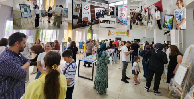 BİLSEM’de Sanat Dolu Gün: Öğrencilerden Resim Sergisi ve Müzik Dinletisi